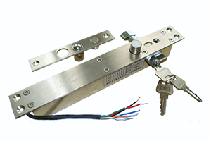Electric Bolt Lock with Integral Key