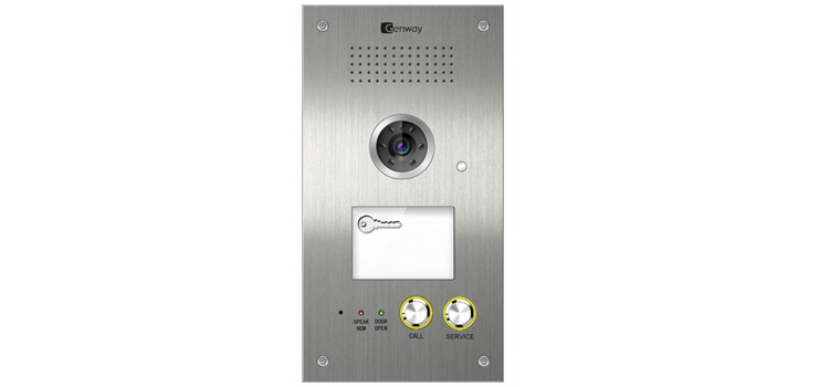 Genway Vela 1-Monitor Video Door Entry Kit CAT5 #3