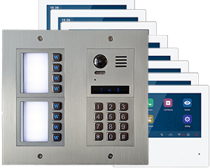 8-Flats Vulcan Direct Call Door Entry System Mobile App