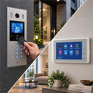 10-Flat Door Entry System DigiOpen with Cronus Monitors