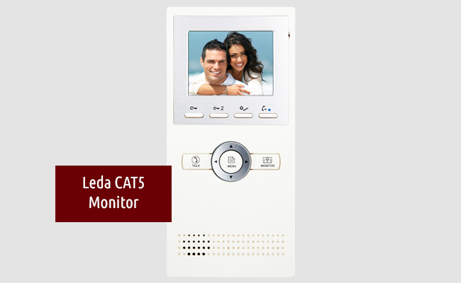 K5 DigiOpen Apartment Video Door Entry System with Leda CAT5 #5