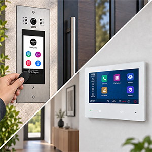 3-Flat Door Entry System Victor Mobile App