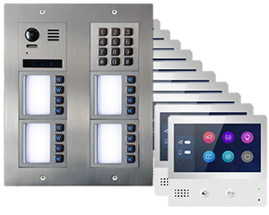 16-Flat Vulcan Keypad Direct Call with DT471 Monitors