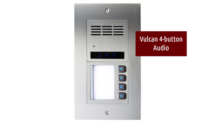 2-Easy Vulcan Direct Call 4-Apartment Audio Door Entry System #2