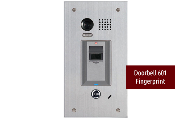 2-Easy Avro 4-Monitor Door Entry Kit Fingerprint Doorbell #3