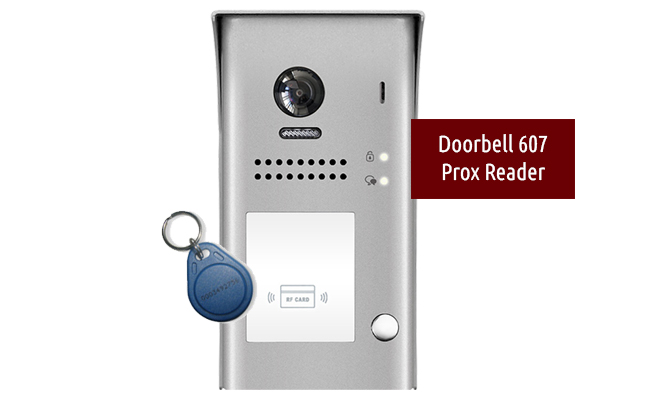 2-Easy Alecto Keyfob Reader 5-Monitor Door Entry Kit #3
