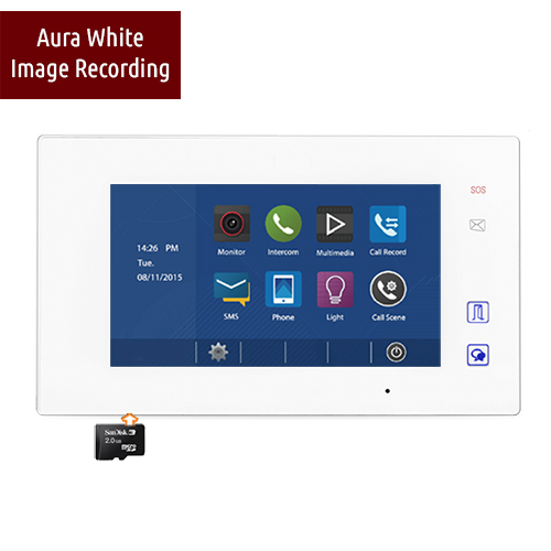 2-Easy Aura White Monitor Image Recording
