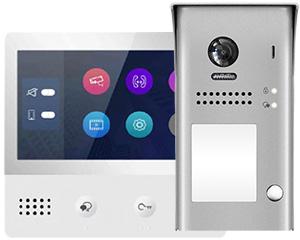 2-Easy DT471 1-Monitor Door Entry Kit Surface Doorbell