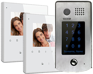 2-Easy Avro 2-Monitor Door Entry Touchscreen Keypad Doorbell
