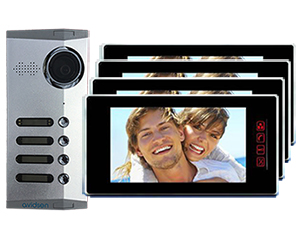 4-Apartments Video Intercom System Futuro 700