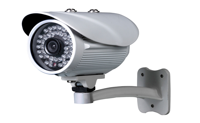 White Digital CCTV Camera 600TV Lines SONY Superhad