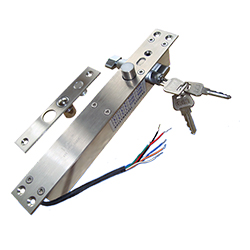 Electric Bolt Lock with Integral Key