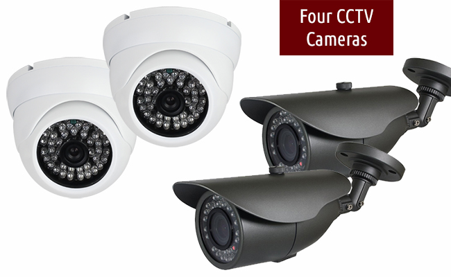 2-Easy Minuet 603 Door Entry plus 4-CCTV Kit #6