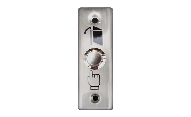 Stainless Steel Exit Button 90 x 28mm