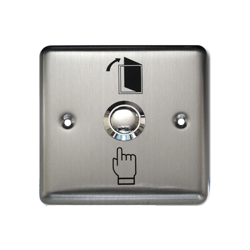 SB3 Stainless Steel Indoor Exit Button 86 x 86mm