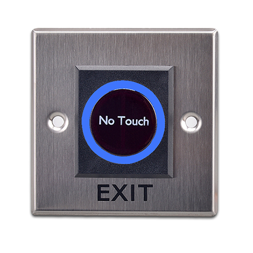 SB6 IP55 Indoor Outdoor Infrared No Touch Exit Button 86 x 86mm #1