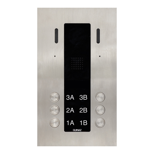 6-Button Guinaz Alea Apartment Door Station CAT5