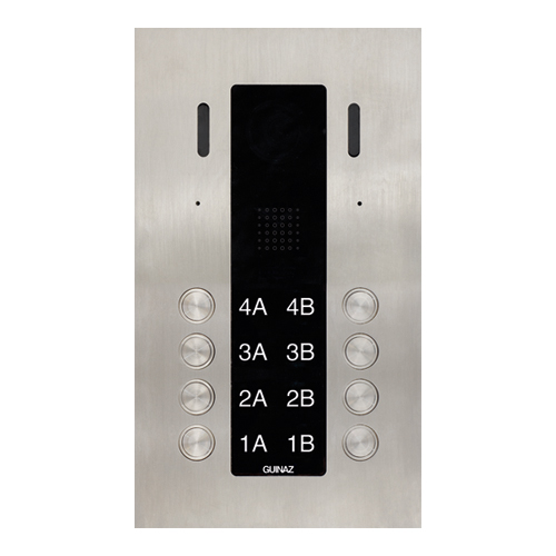 8-Button Guinaz Alea Apartment Door Station CAT5