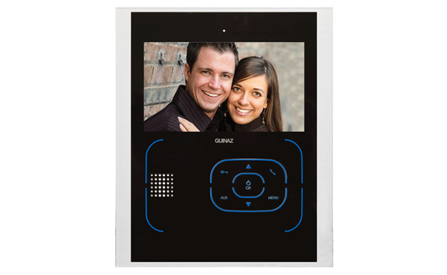 Guinaz 1-Monitor 7-inch Tactile Black Video Door Entry Kit #2