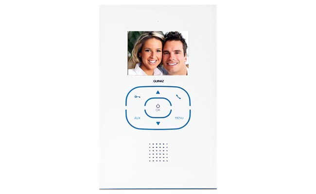 Guinaz 3-Monitor Tactile White Image Recording Door Entry Kit #2